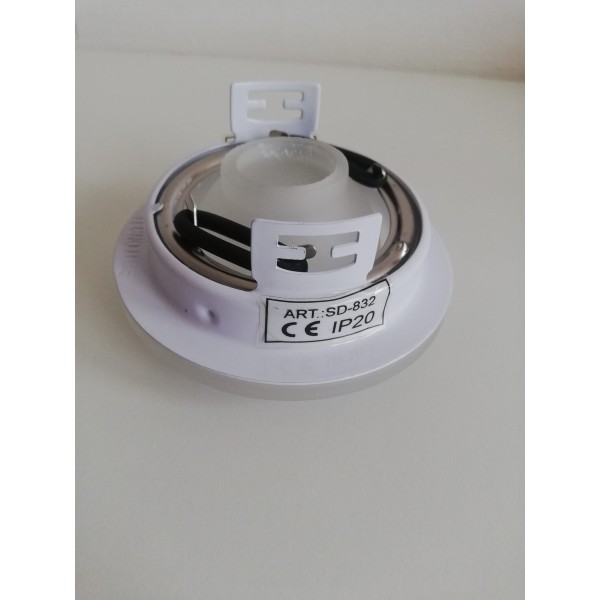 Leucos sd-832 fdv itre sd-832 einbauleuchte satiniertes kristall 35w 12 g4